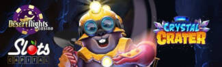 Slots Capital Casino - $15 Free Chip on Crystal Crater + 400% Bonus up to $4,000