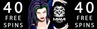 Miami Club Casino - 40 No Deposit FS on Black Magic + 100% Bonus + 30 FS on Parrot Party