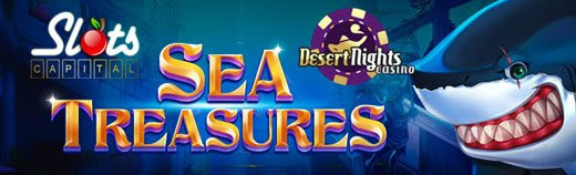 Slots Capital Casino - $15 Free Chip on Sea Treasures + 400% Bonus up to $4,000