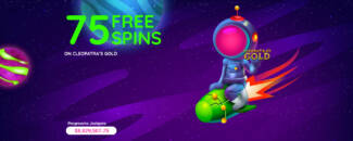 Sloto Stars Casino - Exclusive 75 No Deposit FS Bonus Code on Cleopatras Gold