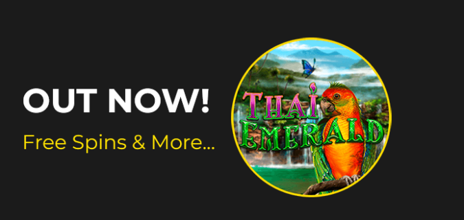 Slotastic Casino - 100% Deposit Bonus + 100 Free Spins on Thai Emerald