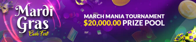 Casino Brango - Win a $20,000 in The March Mania Tournament