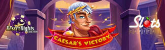 Desert Nights Casino - $15 Free Chip on Caesars Victory + 400% Welcome Bonus
