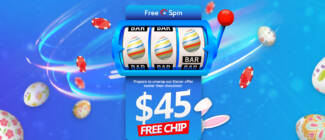 Free Spin Casino - Exclusive $45 Easter Free Chip No Deposit Bonus Code