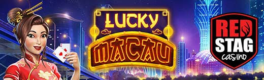 Red Stag Casino - $5 Free Chip on Lucky Macau + 490% Welcome Deposit Bonus up to $980