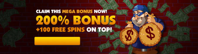 200% No Max Bonus Code + 100 FS on Cash Bandits 2 @ 11 SpinLogic Gaming Casinos (this weekend only)