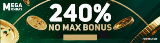Fab Spins Casino - 240% Monday Madness Deposit Bonus Code (today only)