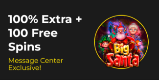 Slotastic Casino - 100% Deposit Bonus + 100 FS on Big Santa