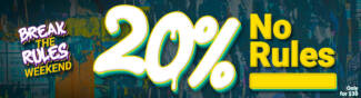 Spin Oasis Casino - 20% No Rules Deposit Bonus (this weekend only)