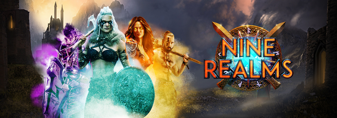Dreams Casino - 25 No Deposit FS on Nine Realms + 200% Deposit Bonus + 50 FS