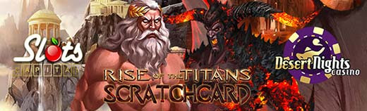 Slots Capital Casino - $15 Free Chip on Rise of the Titans - Scratch Card + 400% Bonus up to $4,000
