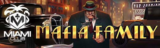 Miami Club Casino - $5 Free Chip on Mafia Family + 400% Welcome Bonus