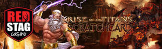 Red Stag Casino - $5 Free Chip on Rise of the Titans Scratch Card + 400% Deposit Bonus up to $800