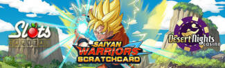 Slots Capital Casino - $15 Free Chip on Saiyan Warriors - Scratch Card + 400% Bonus up to $4,000