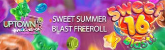 Uptown Aces Casino - $1500 Sweet Summer Blast Freeroll Tournament