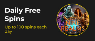 Slotastic Casino - up to 100 daily Free Spins on Nine Realms September 2022