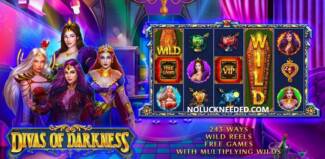 Sloto Cash Casino - Deposit $25 and Get 125 Free Spins on Divas of Darkness