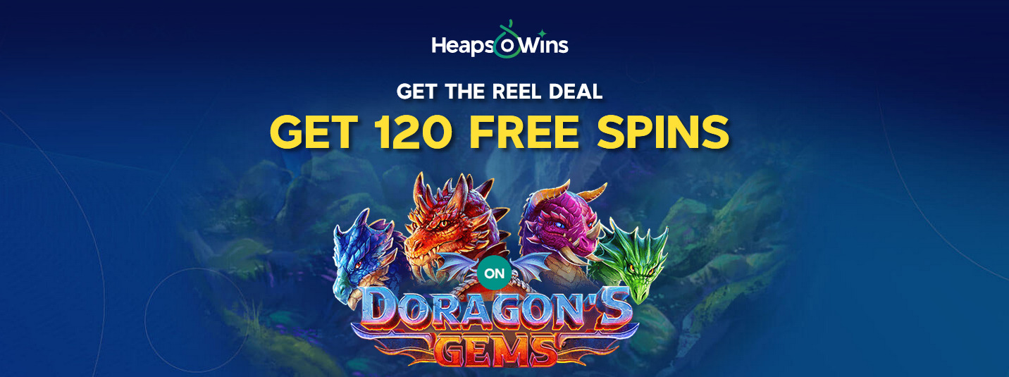 Heaps O Wins Casino Exclusive 120 No Deposit FS Bonus Code on
