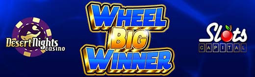 Slots Capital Casino - $15 Free Chip on Wheel Big Winner + 400% Bonus up to $4,000