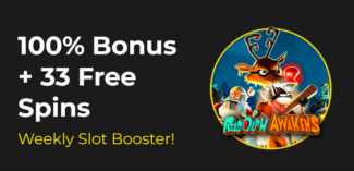 Slotastic Casino - 100% Weekly Bonus Code + 33 FS on Rudolph Awakens