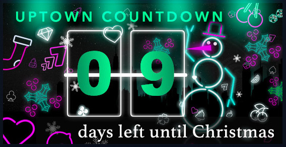Uptown Pokies - Deposit $20 and get 99 Free Spins on Naughty or Nice (today only)