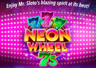 Sloto Cash Casino - Daily 225% Deposit Bonus Code + 50 FS on Neon Wheel 7s