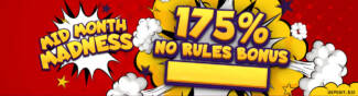 175% No Rules Deposit Bonus Code @ 11 SpinLogic Gaming Casinos (this weekend only)