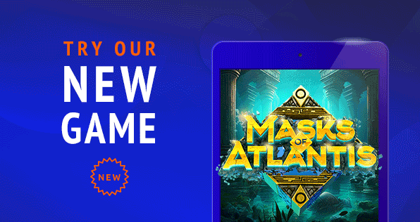 Jackpot Capital Casino - 200% Deposit Bonus + 20 Free Spins on Masks of Atlantis