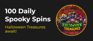Slotastic Casino - up to 100 daily Free Spins on Halloween Treasures October 2023