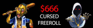 Uptown Aces Casino - $666 Cursed Freeroll Tournament on Halloween Treasures
