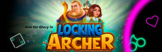 Uptown Pokies - 50 No Deposit Free Spins on Locking Archer + 135% Bonus + 35 FS
