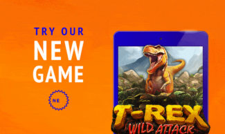 Jackpot Capital Casino - 200% Deposit Bonus + 25 Free Spins on T-Rex Wild Attack