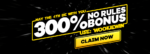 300% No Rules Deposit Bonus Code @ 11 SpinLogic Gaming Casinos (this weekend only)