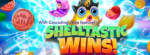 Sloto Cash Casino - Deposit $25 and Get 100 Free Spins on Shelltastic Wins