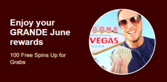 Grande Vegas Casino - 150% Bonus up to $300 and 50 Free Spins on Cash Bandits 3