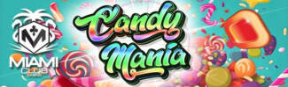 Miami Club Casino - 50 No Deposit FS on Candy Mania + 400% Welcome Bonus