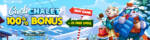 Mega Medusa Casino - 20 No Deposit FS Bonus Code on Cash Chalet + 100% Bonus + 25 FS