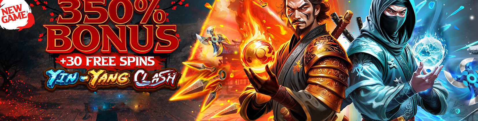 Velvet Spin Casino - 15 No Deposit FS on Ying Yang Clash + 350% Deposit Bonus + 30 Free Spins