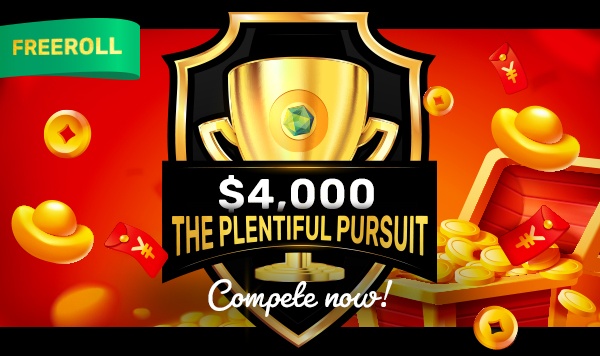 Ozwin Casino - $4,000 Plentiful Pursuit Freeroll Tournament