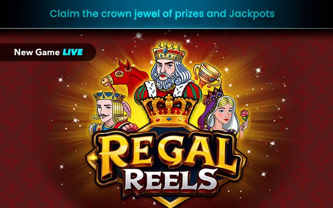 Sloto Cash Casino - 50 No Deposit FS Bonus on Regal Reels + 175% Bonus + 50 FS
